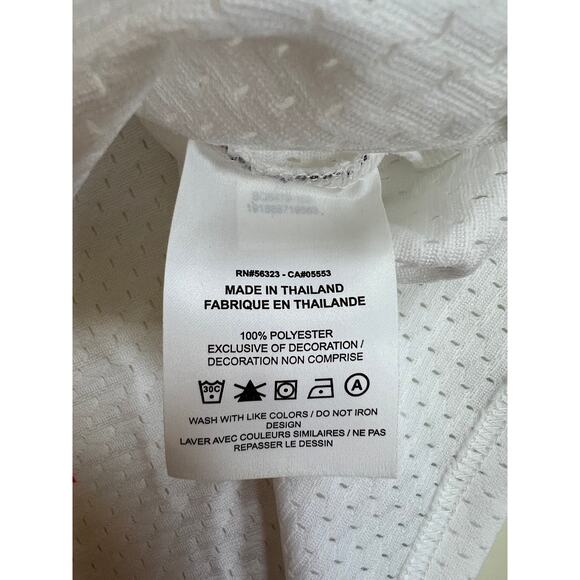 Nike Jordan Air Jumpman Mesh Jersey Wings Men's Tank White BQ8479 100 Size 2XL - Picture 6 of 15